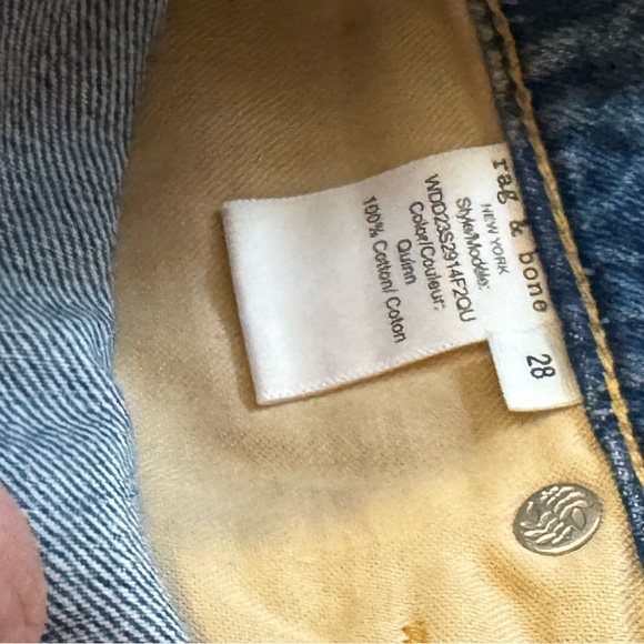 rag & bone Andi high rise Flare Wide Leg ankle length Jeans - Picture 7 of 13